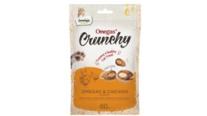 Crunchy Galleta Rellena Omega y Pollo