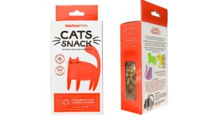 Cat Snack Cangrejo con hierba gatera