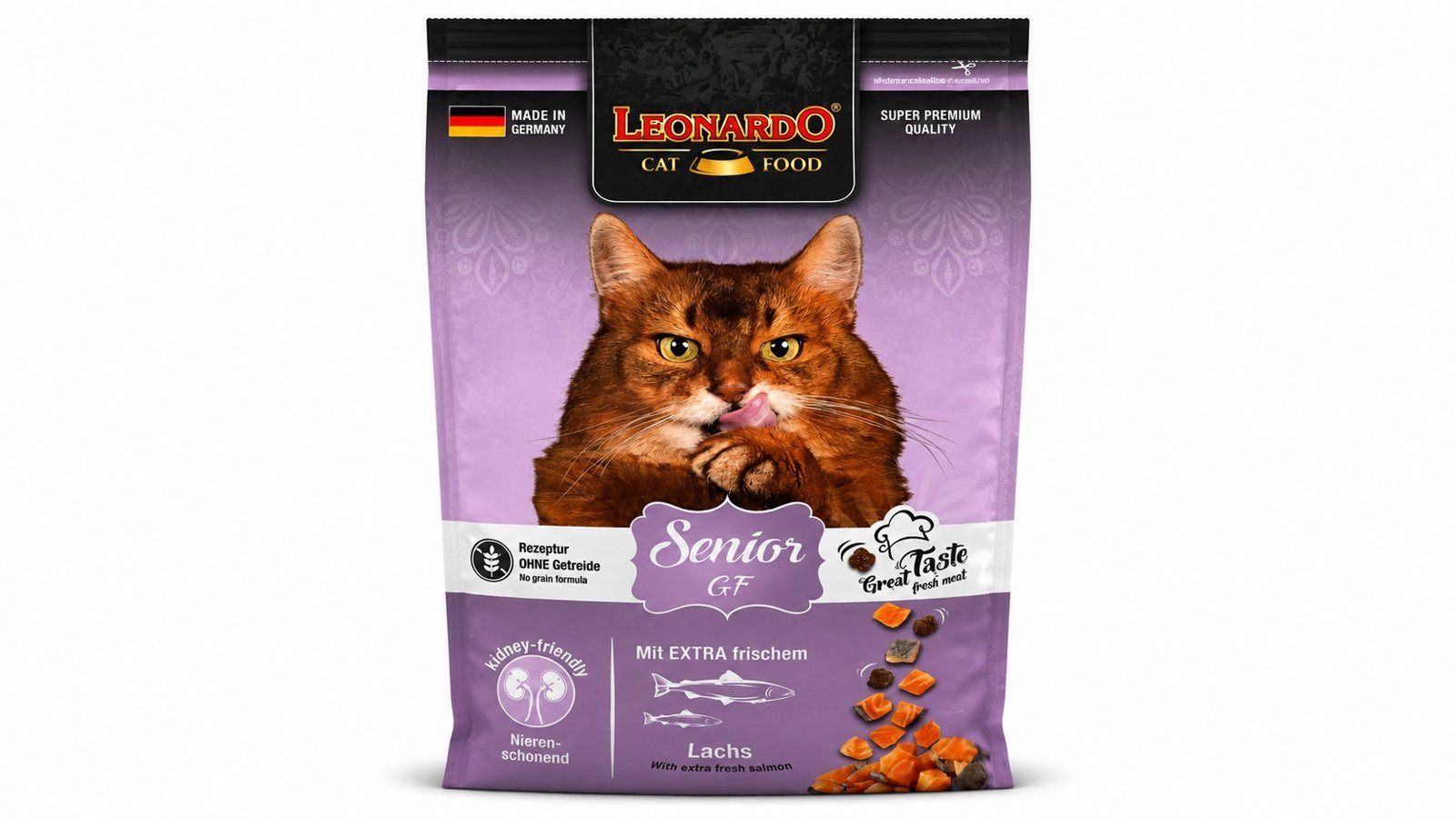 Leonardo Adult Senior GF para gatos 1,8 Kg