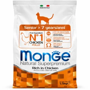 Monge Superpremium Senior Rich In Chicken 1,5 Kg
